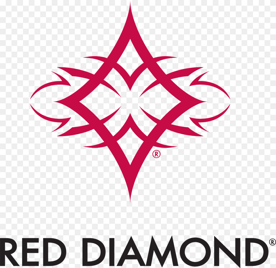 Red Diamond Logo Red Diamond Wine Logo, Symbol, First Aid, Red Cross Free Png
