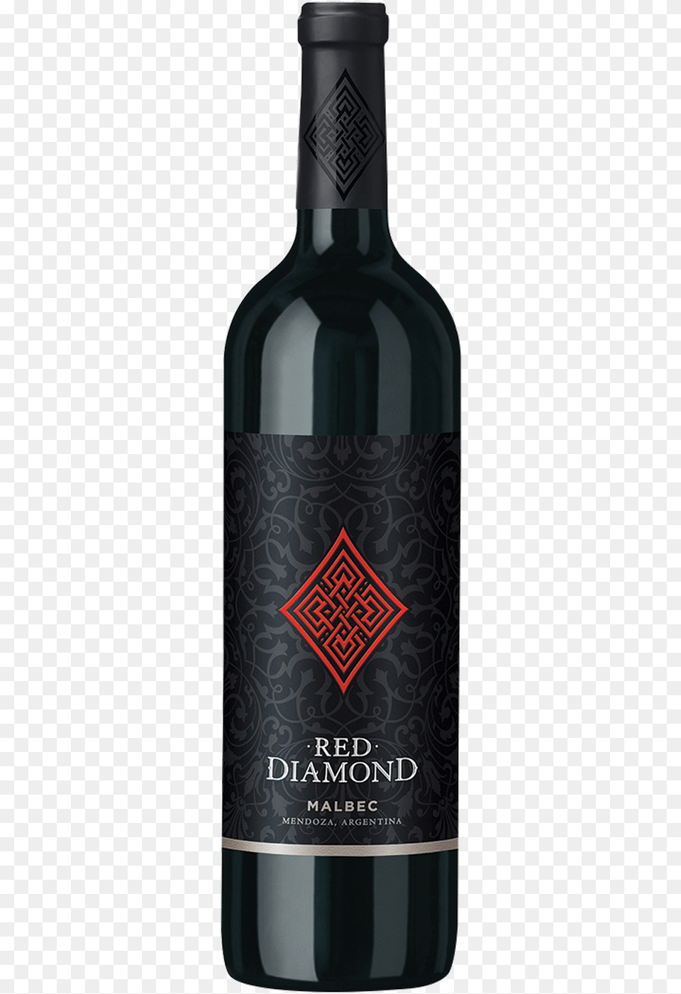 Red Diamond Malbec 750ml Nv Red Diamond Malbec 2018, Alcohol, Beverage, Bottle, Liquor Free Png