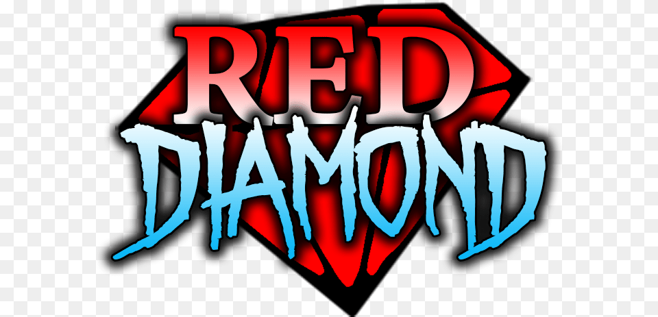 Red Diamond Smp Was Founded By 2 Friends Who Enjoy Minecraft Logo Red, Art, Dynamite, Weapon, Text Free Png Download