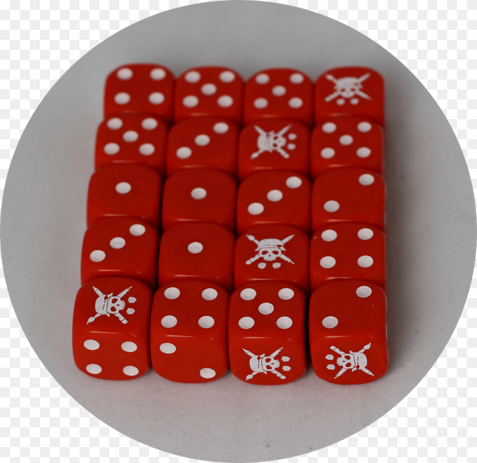 Red Dice Circle, Game, Plate Free Png