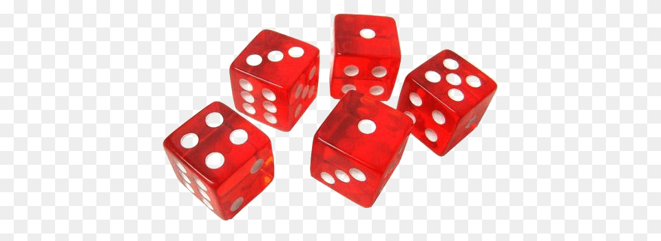 Red Dice Transparent Background Dice Red, Game Png Image