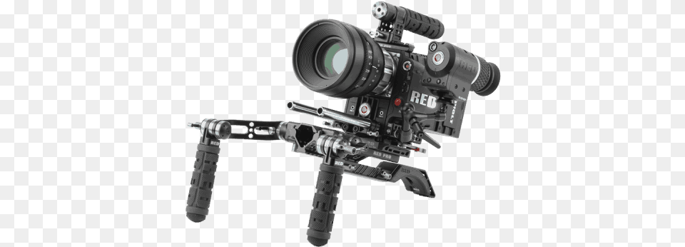 Red Digital Cinema Sniper Rifle, Camera, Electronics, Video Camera, Gun Png Image