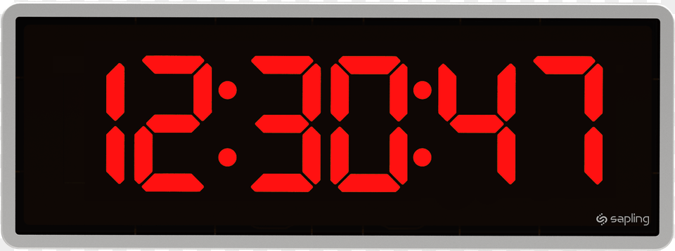 Red Digital Clock Transparent Digital Clock, Digital Clock, Scoreboard Free Png