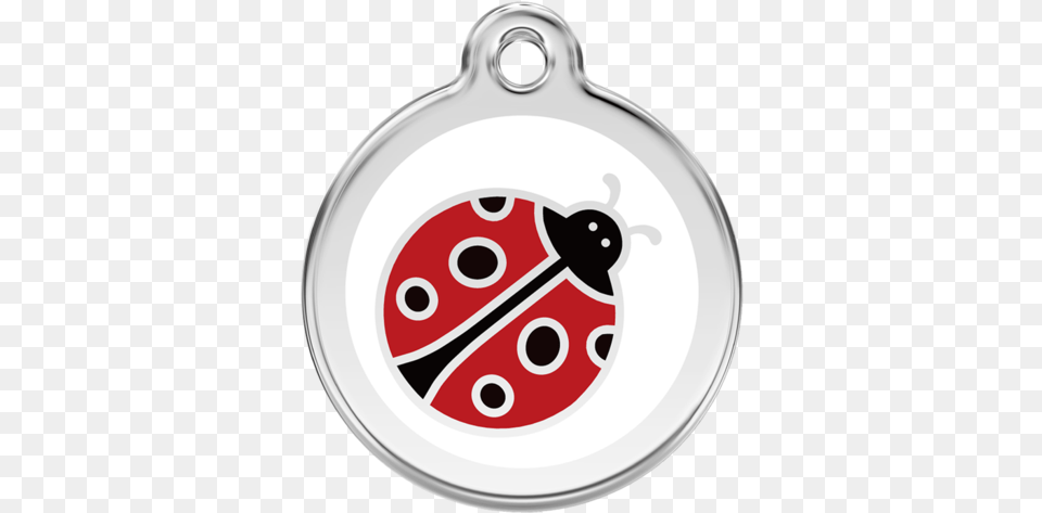 Red Dingo Ladybug Tag, Accessories, Pottery, Art, Porcelain Free Png