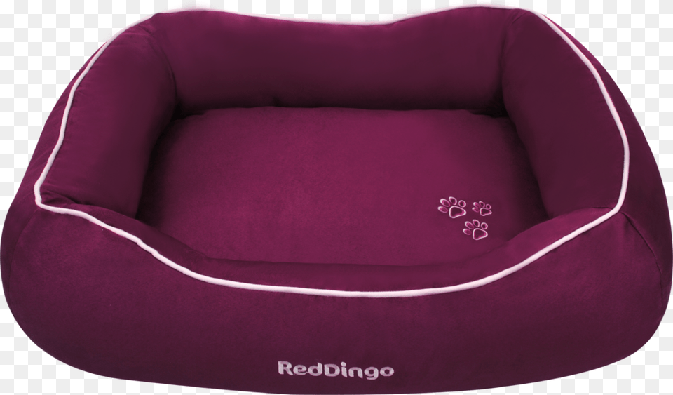 Red Dingo Microfiber Donut Dog Bed Red Dingo Dn Mf Pu Sm Bed Donut Purple Small, Cushion, Home Decor, Furniture, Pillow Free Transparent Png