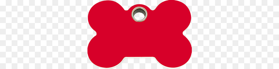 Red Dingo Plastic Tag Bone Red Bn Re Free Png Download