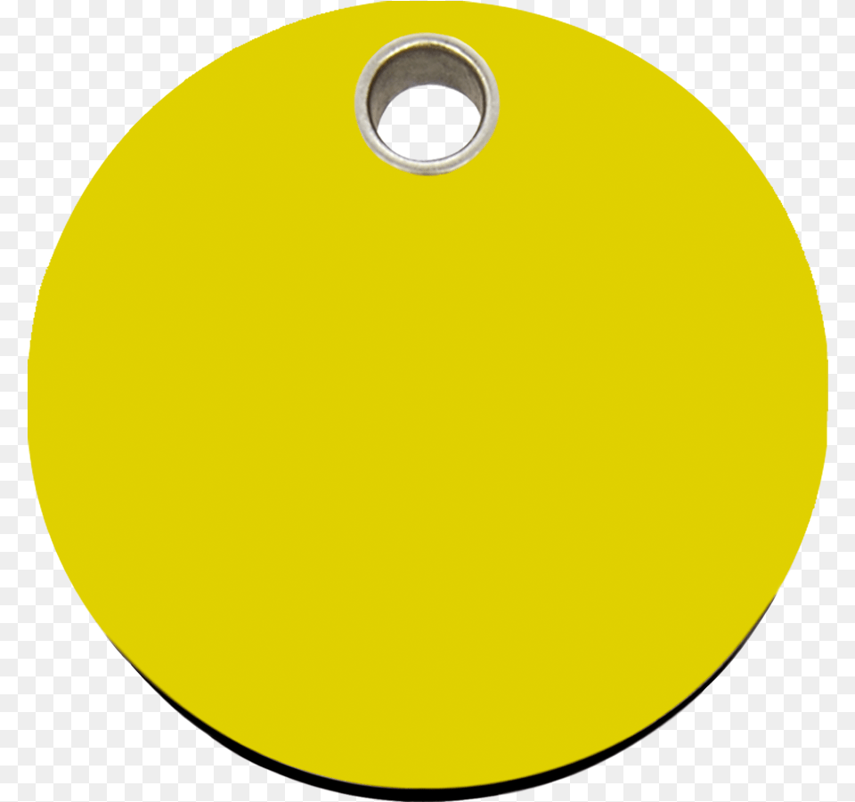 Red Dingo Plastic Tag Circle Yellow 04 Clye 4clys 4clym Dot, Hole, Astronomy, Moon, Nature Png Image