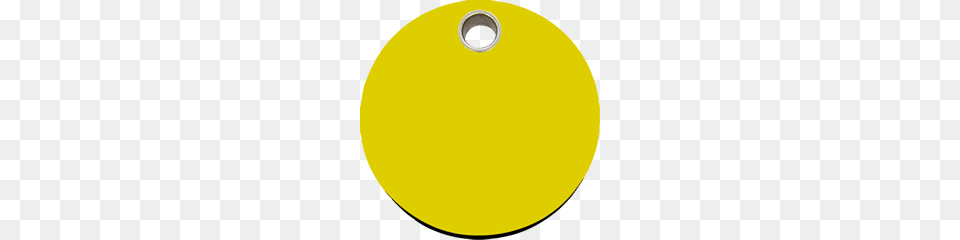 Red Dingo Plastic Tag Circle Yellow Cl Ye, Disk, Hole Png Image