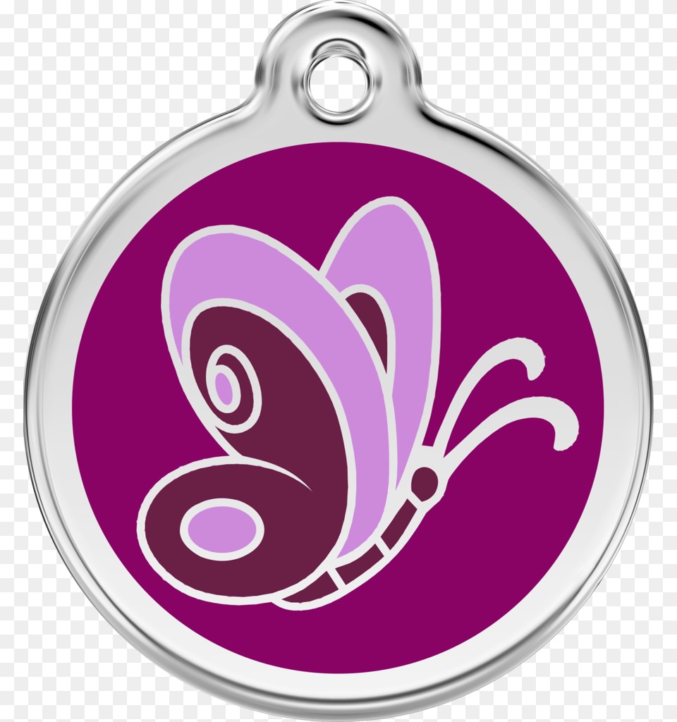 Red Dingo Stainless Steel Amp Enamel Purple Butterfly Red Dingo, Accessories Free Transparent Png