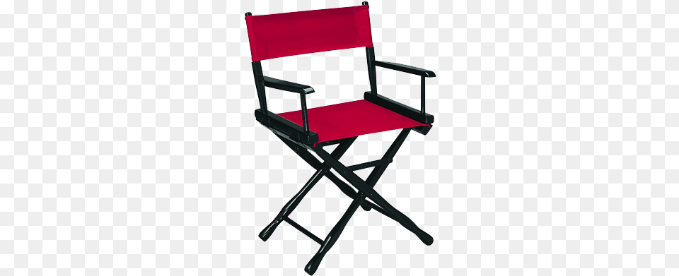 Red Directors Chair Transparent Directors Chair Transparent Background, Canvas, Furniture Free Png Download