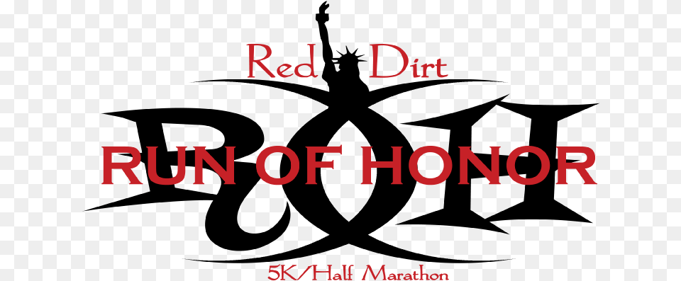 Red Dirt Run Of Honor Logo Graphic Design, Text, Book, Publication, Scoreboard Png