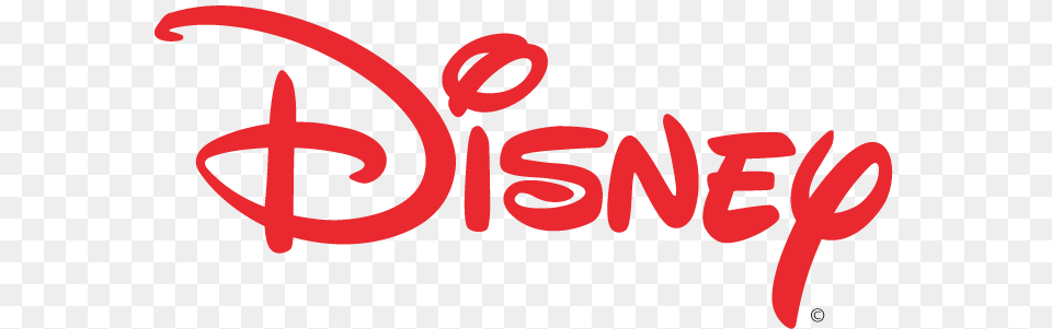 Red Disney Logo, Text Png
