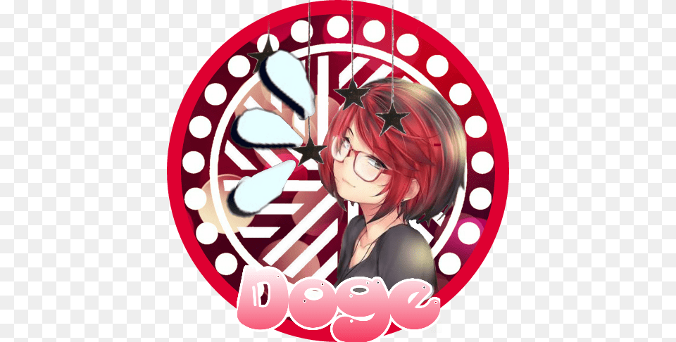 Red Doge Xbox Icon, Adult, Book, Comics, Female Free Transparent Png