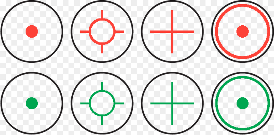 Red Dot Green Dot, Symbol, Cross, Cooktop, Indoors Png Image