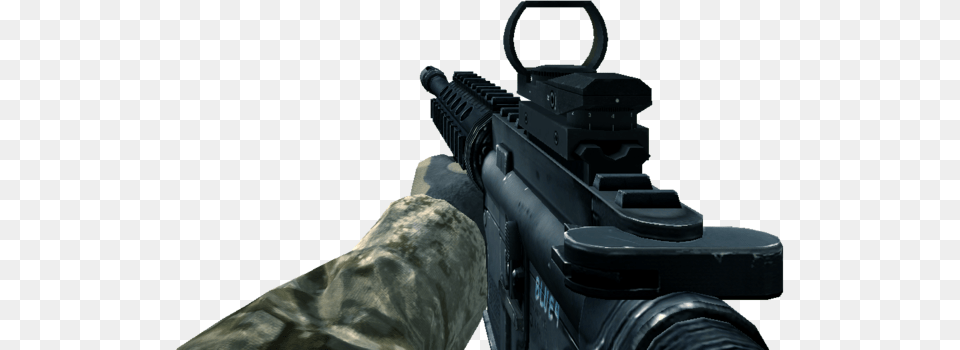 Red Dot Sight Cod4 Call Of Duty 4, Firearm, Gun, Rifle, Weapon Free Transparent Png