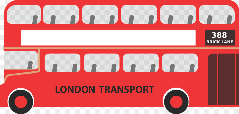 Red Double Decker Bus Clipart, Double Decker Bus, Tour Bus, Transportation, Vehicle Free Png