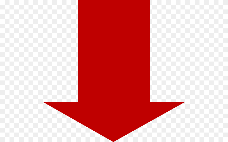 Red Down Arrow Clip Art Red Arrow Pointing Down, Logo, Symbol Free Png Download