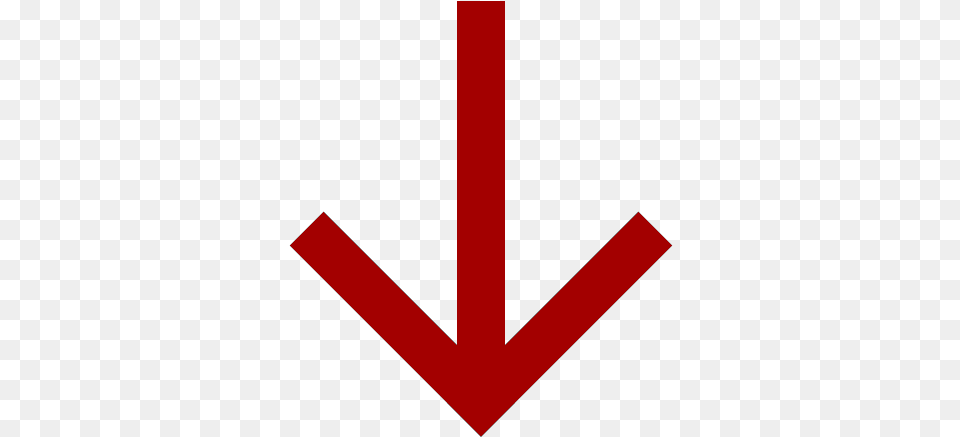 Red Down Arrow Icon Vertical, Electronics, Hardware, Symbol Png