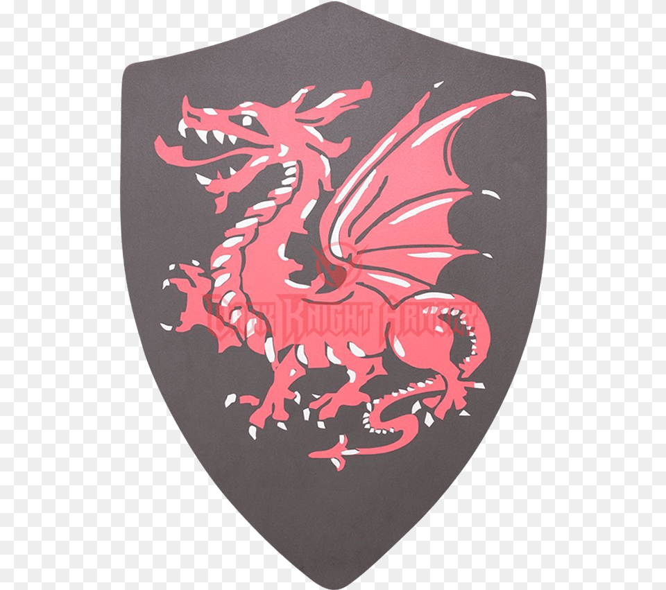 Red Dragon, Armor, Shield, Person Png