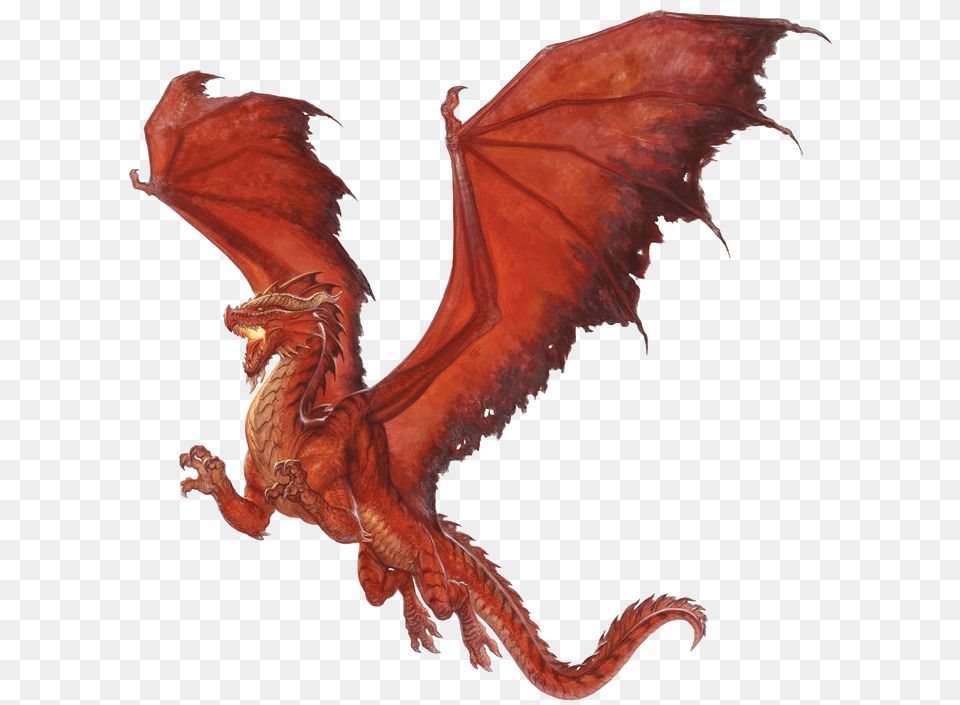 Red Dragon Dnd, Animal, Dinosaur, Reptile Png Image