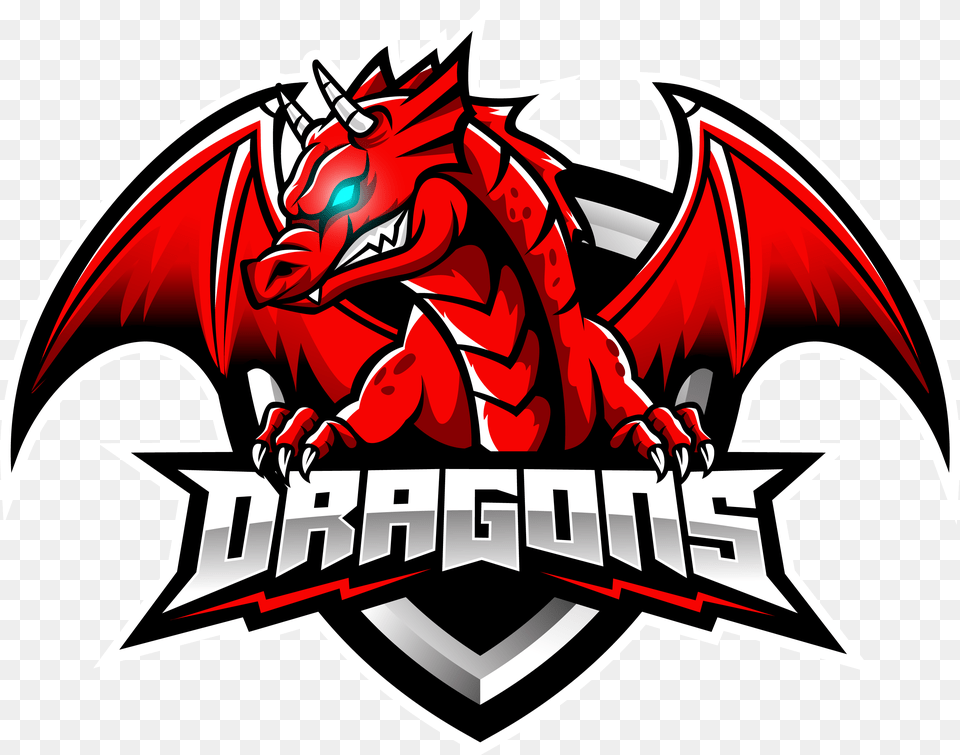 Red Dragon Esports Logo Design By Logo Esport Dragon Png