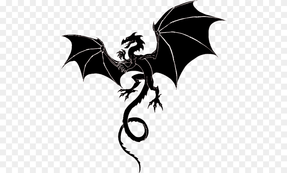 Red Dragon Red Dragon Silhouette, Art, Person Free Transparent Png