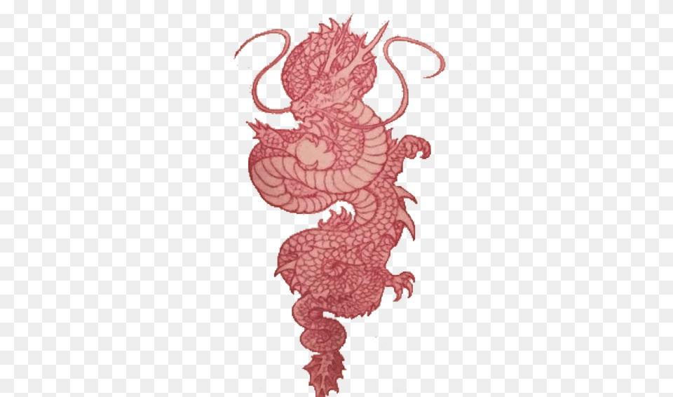 Red Dragon Tattoo Freetoedit Red Dragon Tattoo Free Png