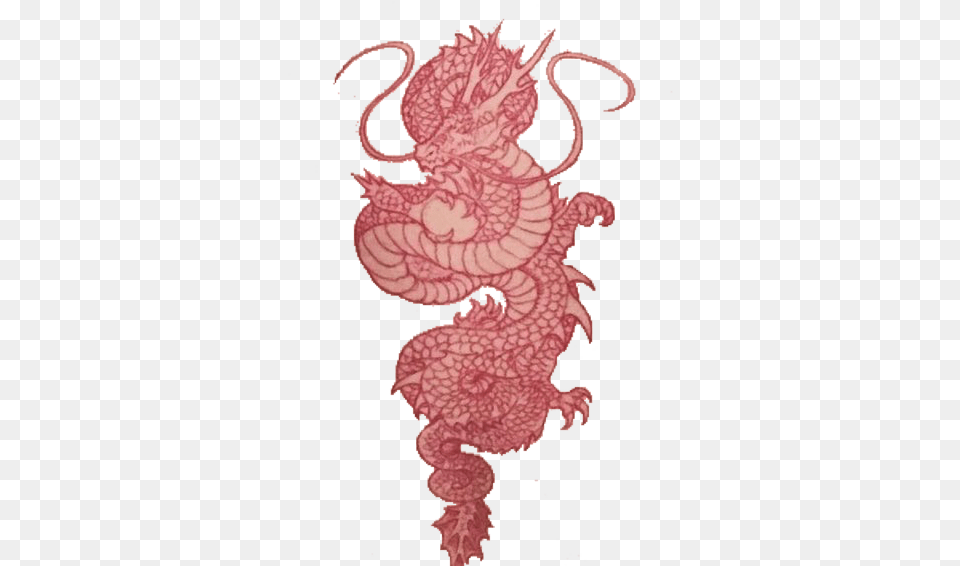 Red Dragon Tattoo Freetoedit Sticker Illustration Png