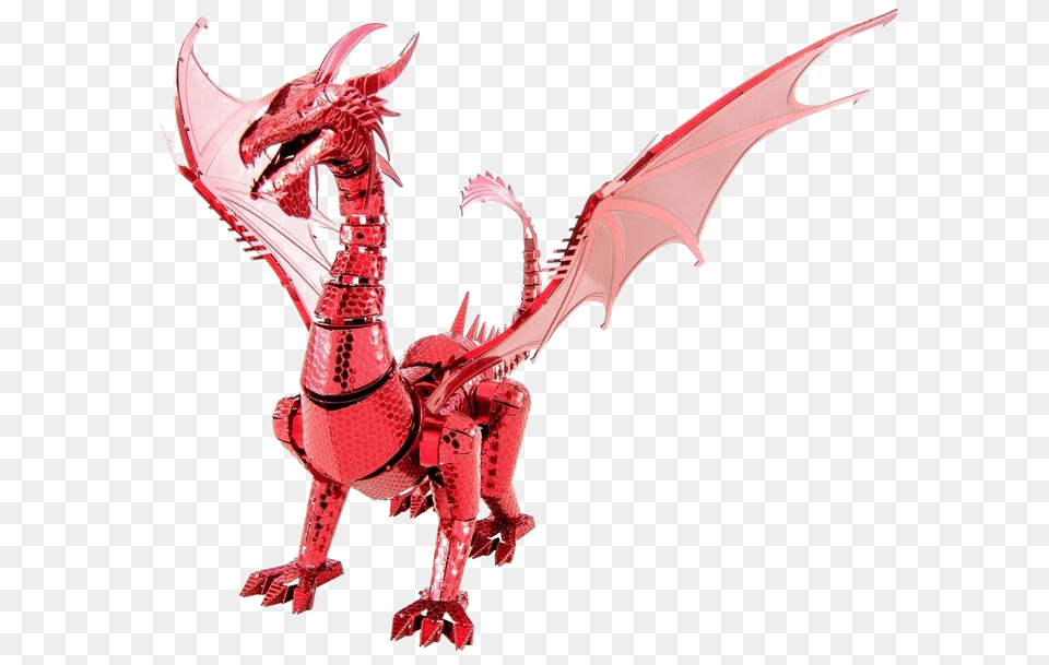 Red Dragon Transparent Dragon Model Kit, Animal, Dinosaur, Reptile Png Image