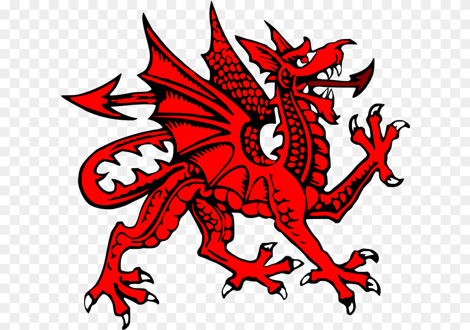 Red Dragon Welsh Flag, Animal, Dinosaur, Reptile Free Png