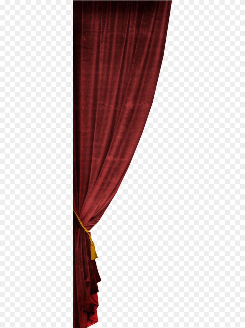Red Drape Curtain Freetoedit Window Valance, Velvet, Stage Free Png Download