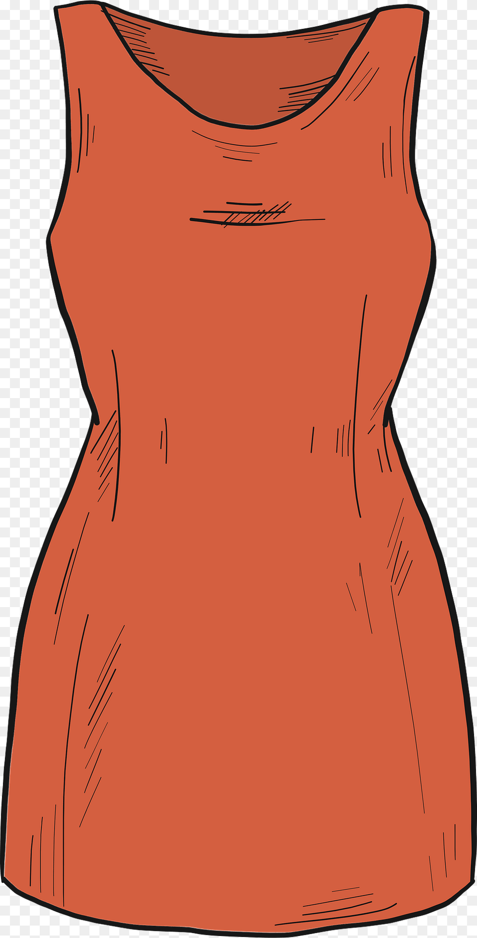 Red Dress Clipart, Clothing, Blouse, Person Png
