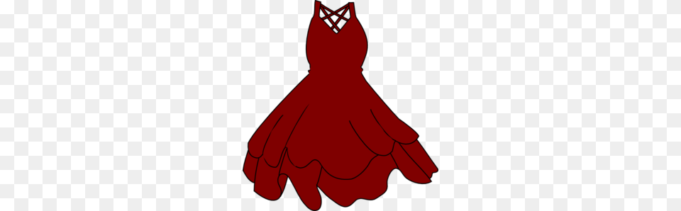 Red Dress Clipart, Clothing, Gown, Formal Wear, Fashion Png