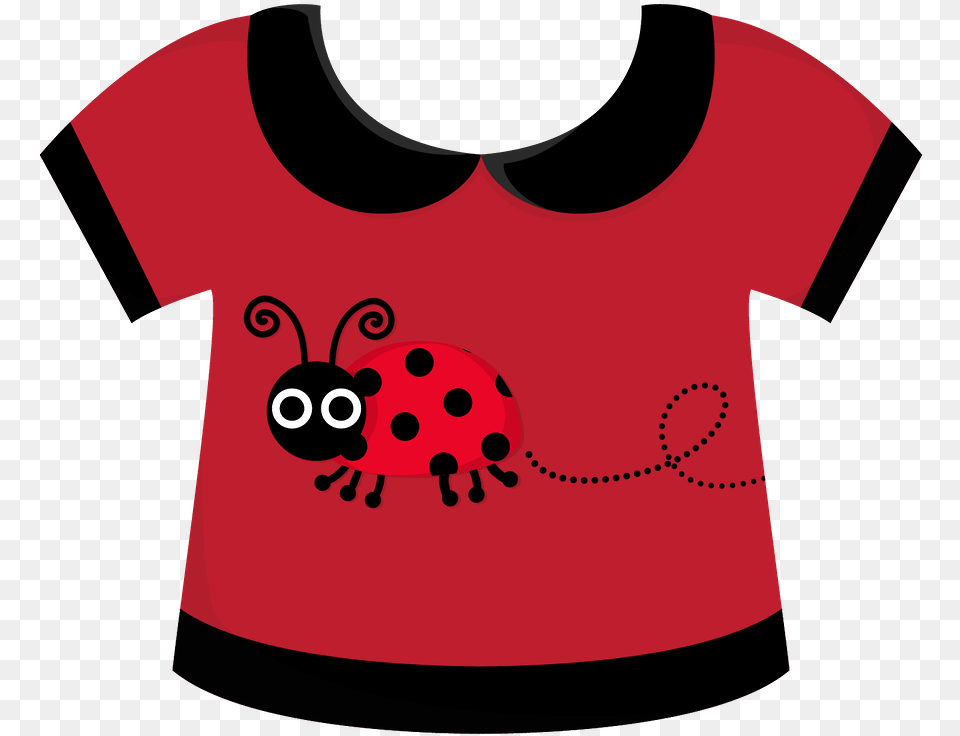 Red Dress Clipart Infant Baby Clothes Red Clipart, Clothing, Shirt, T-shirt Png Image