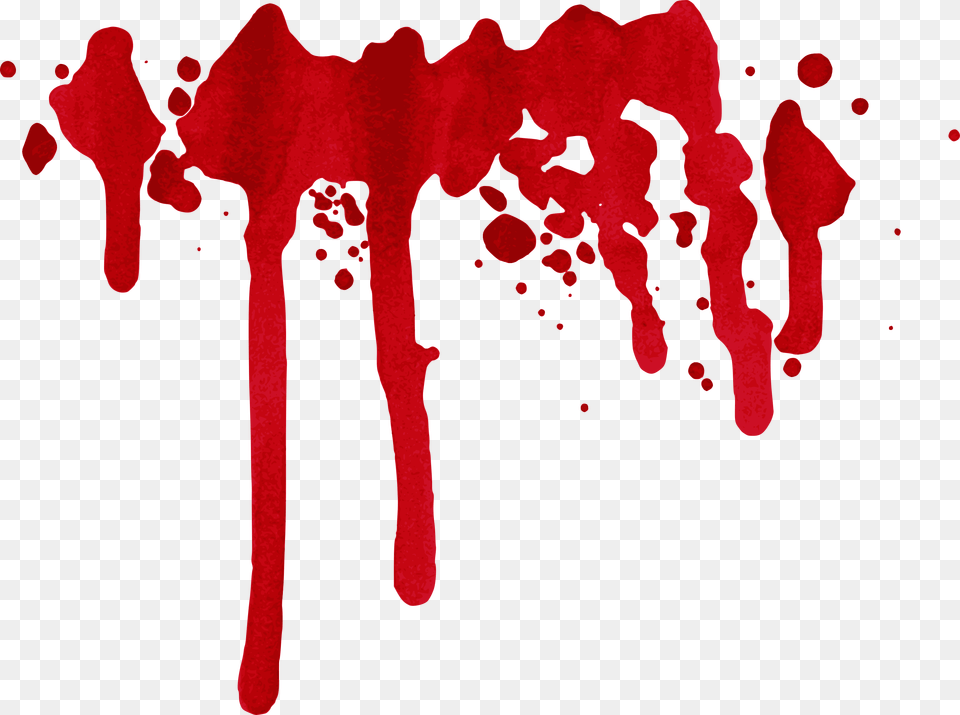 Red Drip, Stain, Art, Graphics, Painting Free Png