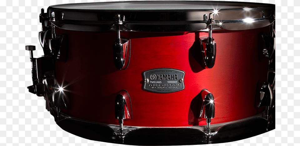 Red Drum Tms 1465 Yamaha Tour Custom Candy Apple Red, Musical Instrument, Percussion, Appliance, Blow Dryer Free Png