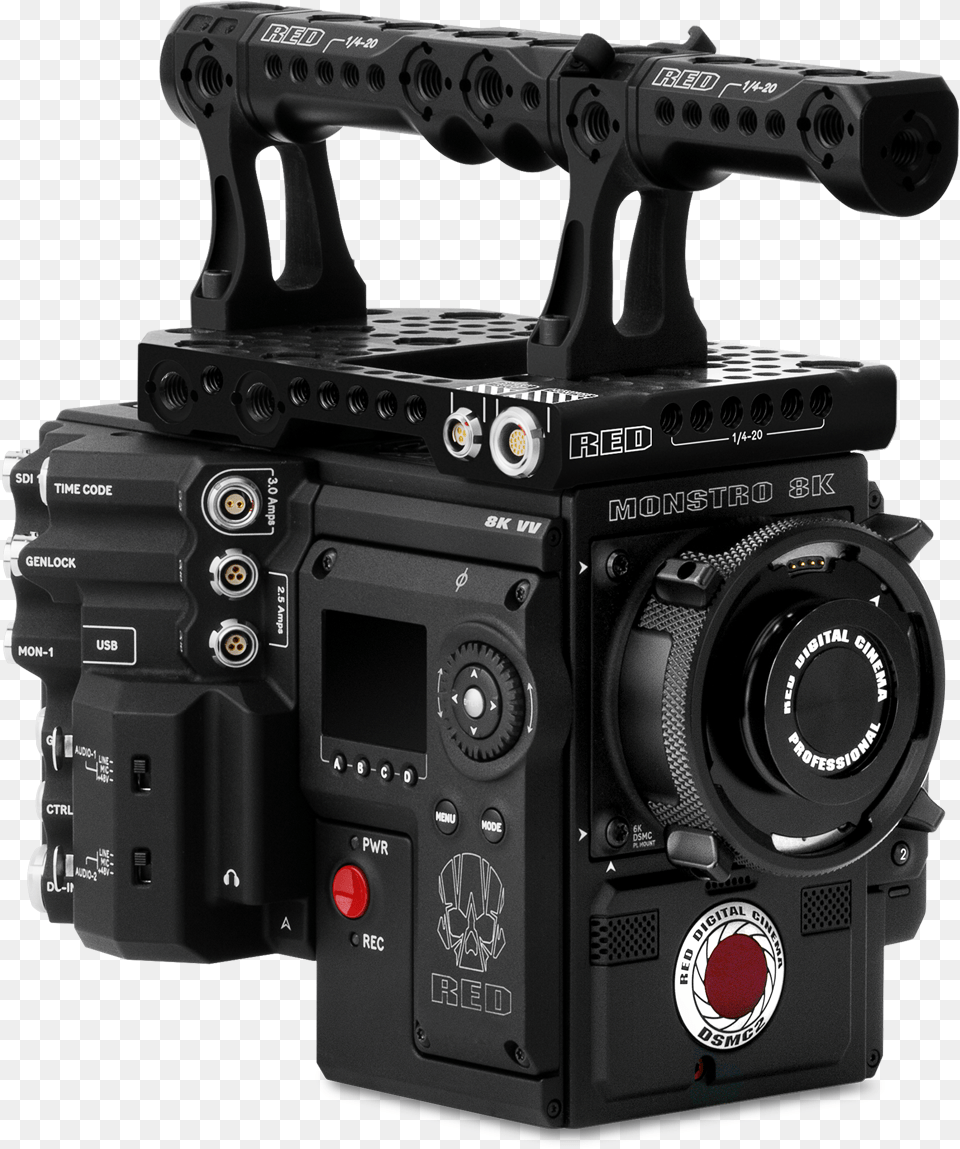 Red Dsmc2 Dragon Red Helium 8k Camera, Electronics, Video Camera, Gun, Weapon Free Png Download