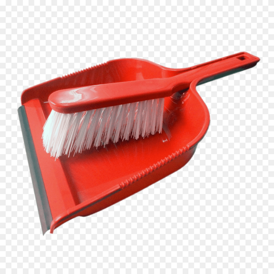 Red Dustpan And Brush Set, Device, Tool Png