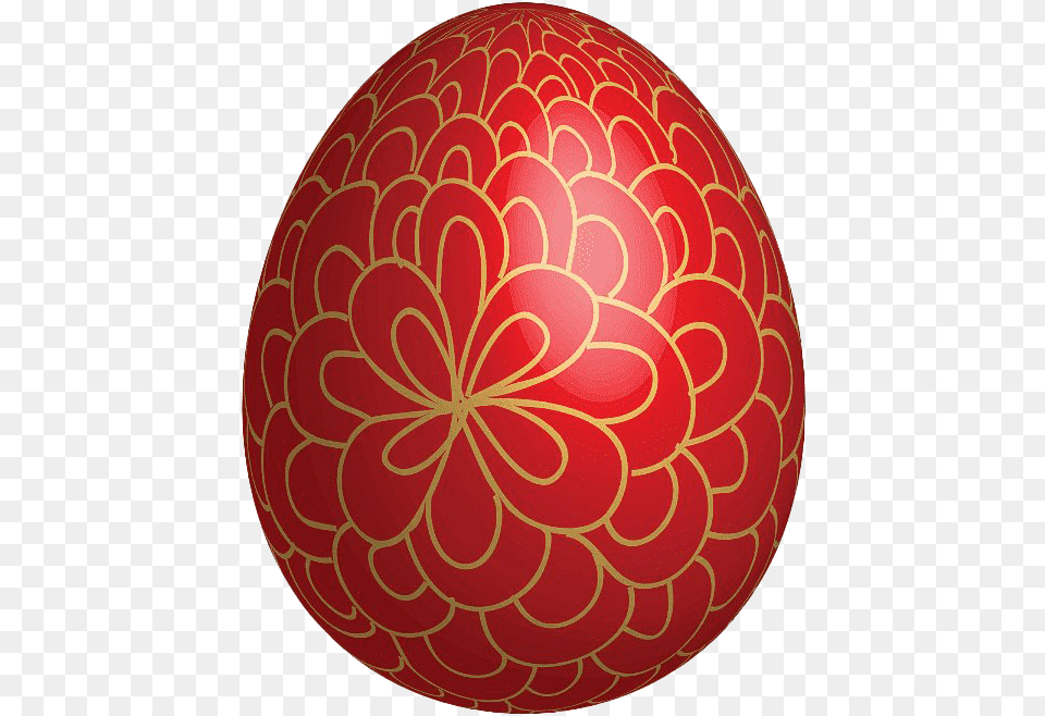 Red Easter Eggs Clipart, Easter Egg, Egg, Food, Ball Free Png
