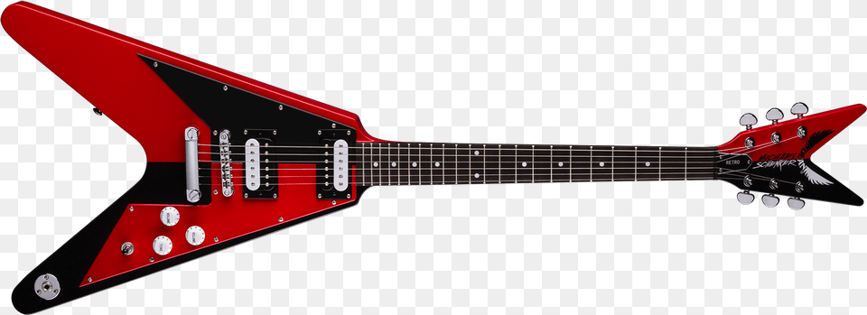 Red Electric Guitar Picture Dean V, Electric Guitar, Musical Instrument, Bass Guitar Free Png