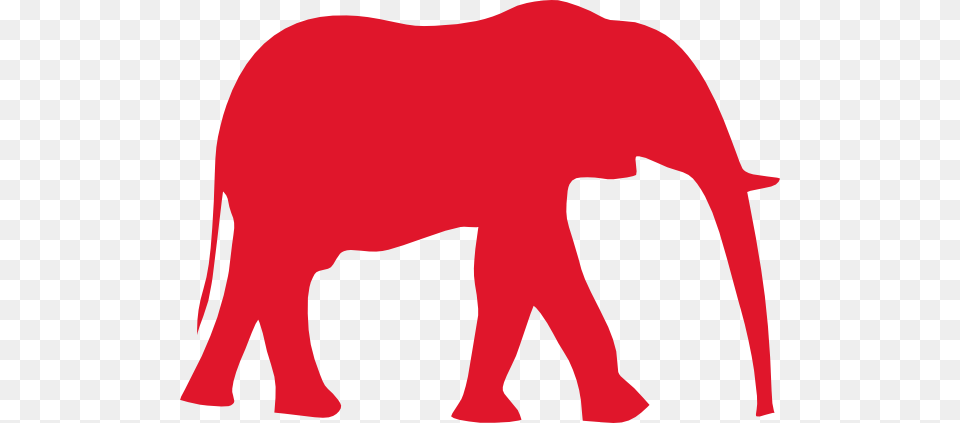 Red Elephant, Animal, Mammal, Wildlife, Clothing Free Png Download