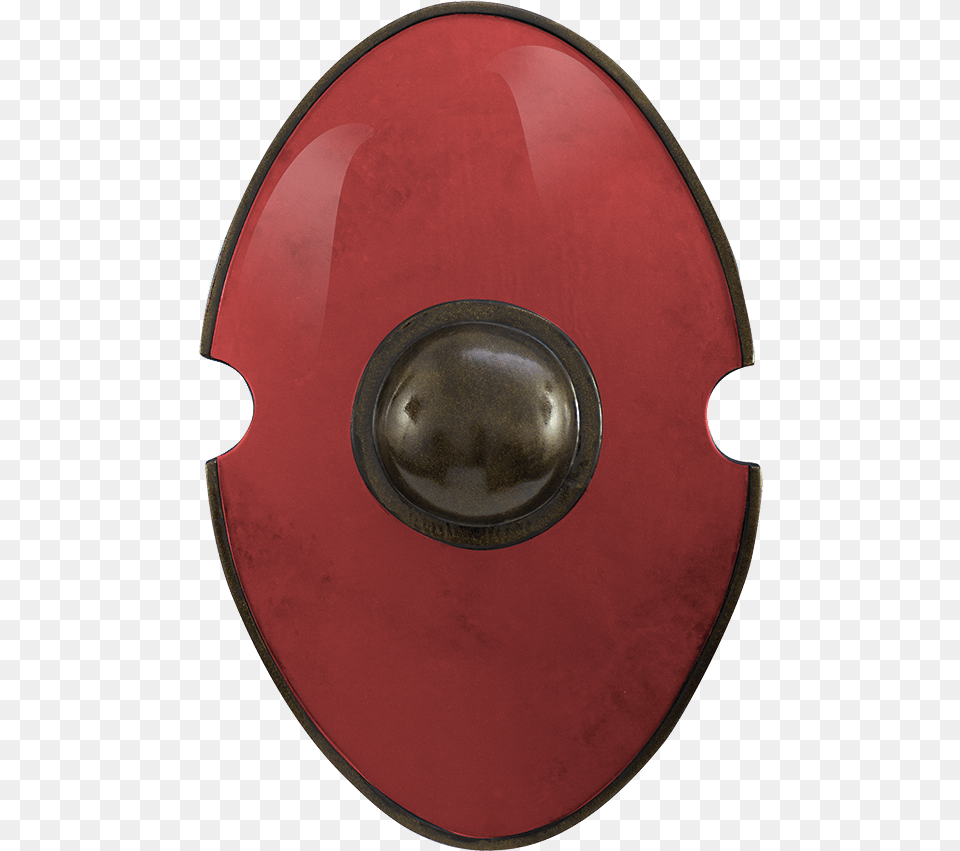 Red Elliptical Larp Shiel Ironfortress Bouclier Ecu Rouge, Armor, Shield, Disk Png Image