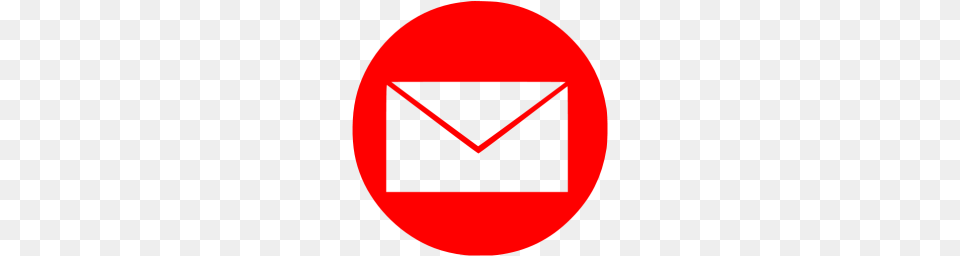 Red Email Icon, Logo, Maroon Png Image