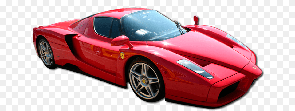 Red Enzo Ferrari Super Car Clipart, Alloy Wheel, Vehicle, Transportation, Tire Free Transparent Png