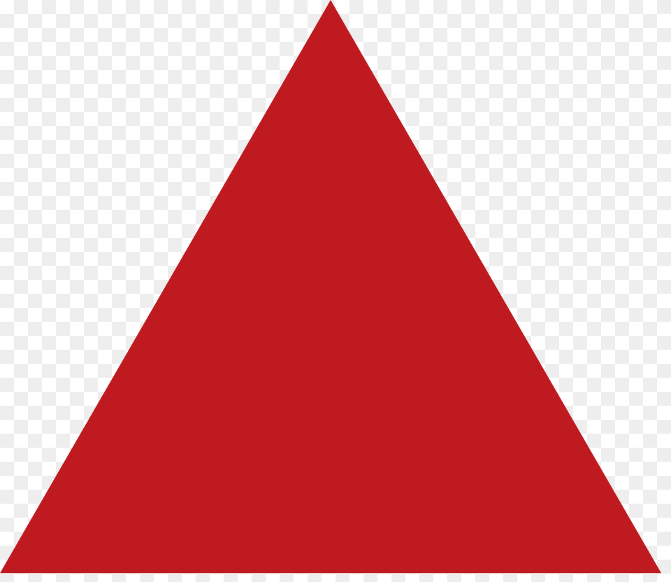 Red Equilateral Triangle, Animal, Fish, Sea Life, Shark Free Transparent Png
