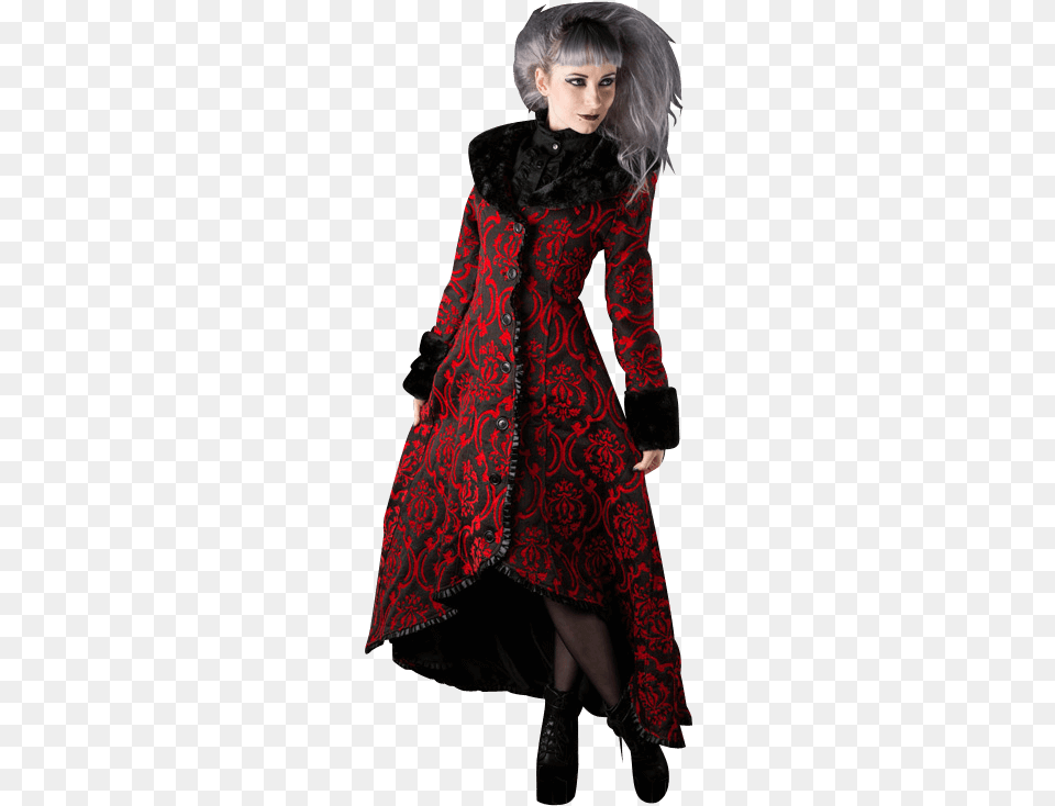 Red Evil Princess Coat, Clothing, Dress, Sleeve, Long Sleeve Png Image