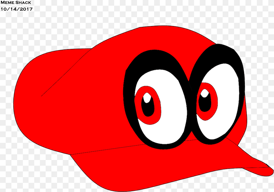 Red Eye Meme Cappy, Baseball Cap, Cap, Clothing, Hat Png Image