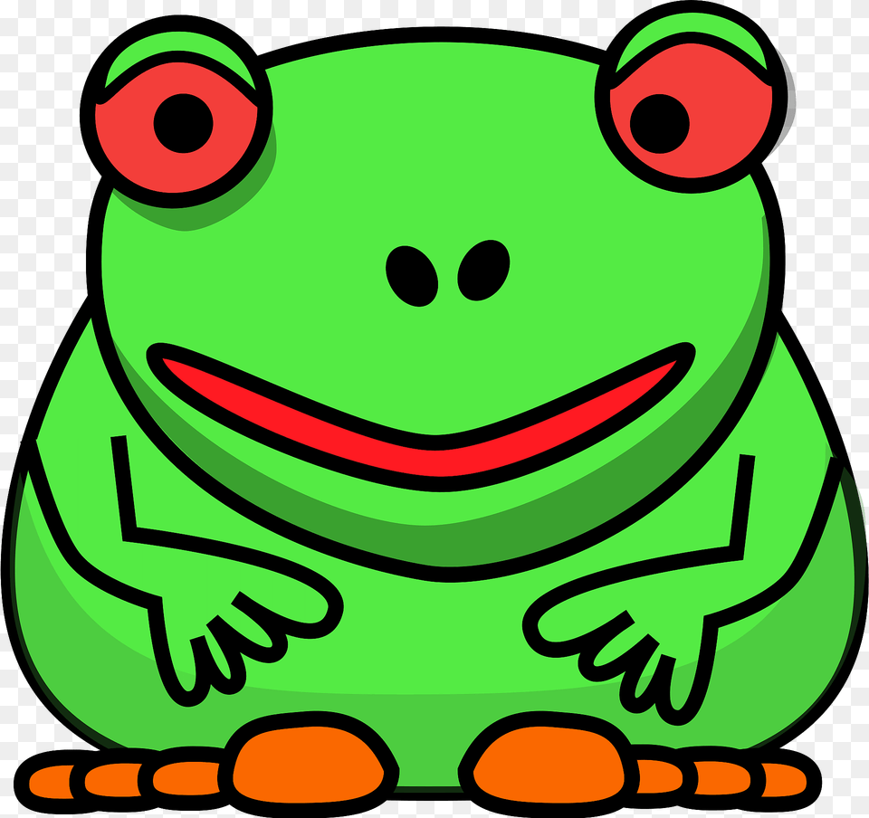 Red Eyed Frog Clipart, Plush, Toy, Amphibian, Animal Free Png Download