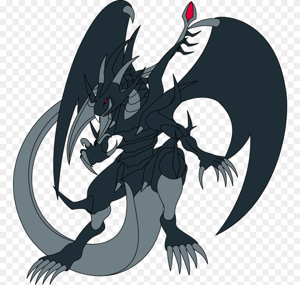 Red Eyes Black Sword Dragon Concept By Malganis Lefay Red Eyes Black Dragon Pokemon Png