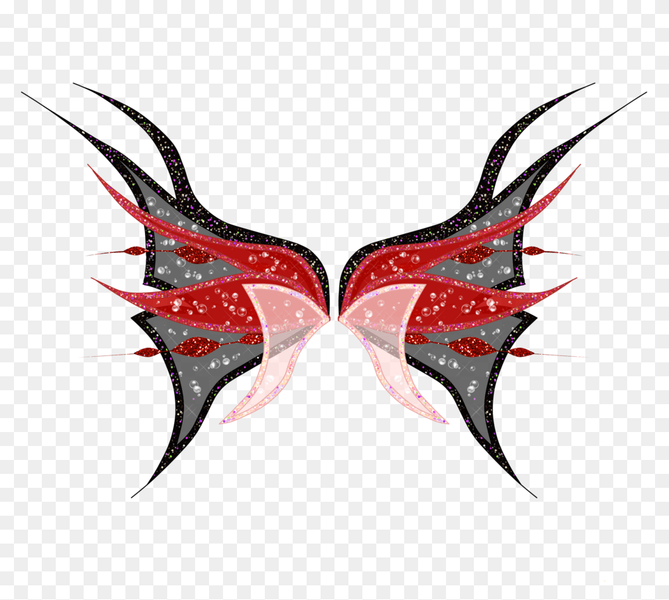 Red Fairy Wings Wings Things Bundle, Accessories, Art Png